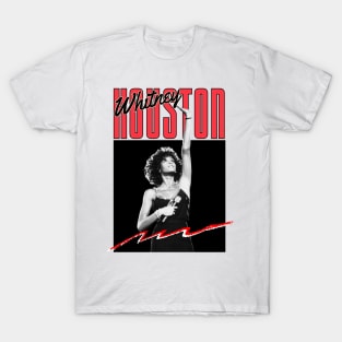 Whitney houston///original retro fan design T-Shirt